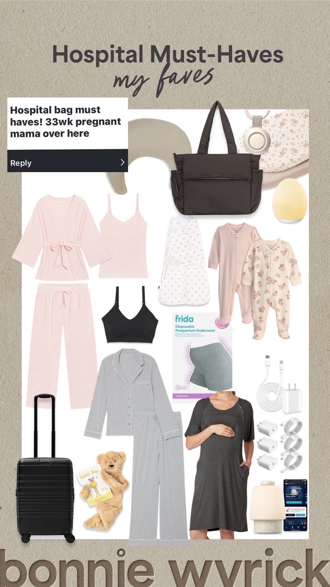 Hospital bag must haves! 
-
-
-
Baby, baby must haves, new born, hospital bags, postpartum faves, baby girl, baby shower, baby gifts

#LTKBaby #LTKselfcare