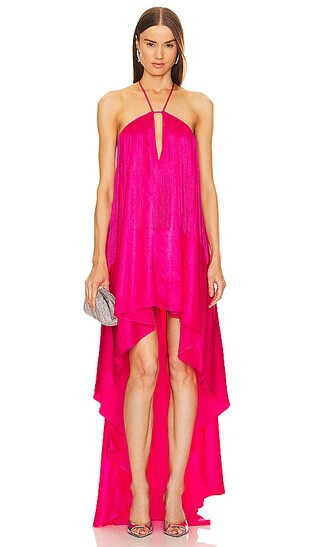 Michael Costello x REVOLVE Generosity Dress in Fuchsia. - size S | Revolve Clothing (Global)