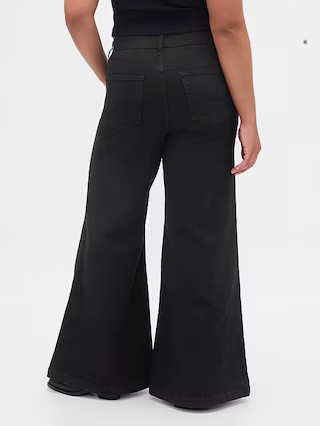 High Rise Wide Flare Jeans | Gap (US)