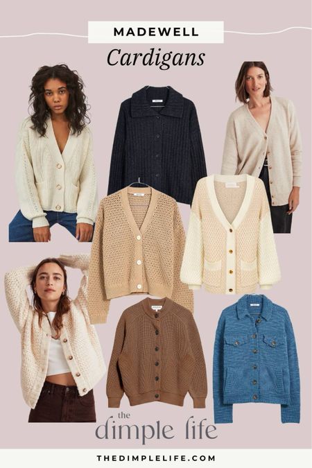 Stay warm and comfy all season long with these cute cardigans from Madewell! Get ready to layer up and stay effortlessly chic. #MadewellCardigans #FallFashionFaves #CozyChic #AutumnWardrobe #MadewellStyle #FallLayering #MadewellFinds #WrapUpInStyle

#LTKSeasonal #LTKstyletip #LTKxMadewell