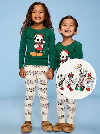 Old Navy x Disney Unisex Graphic Snug-Fit Pajama Set for Toddler & Baby | Old Navy (US)