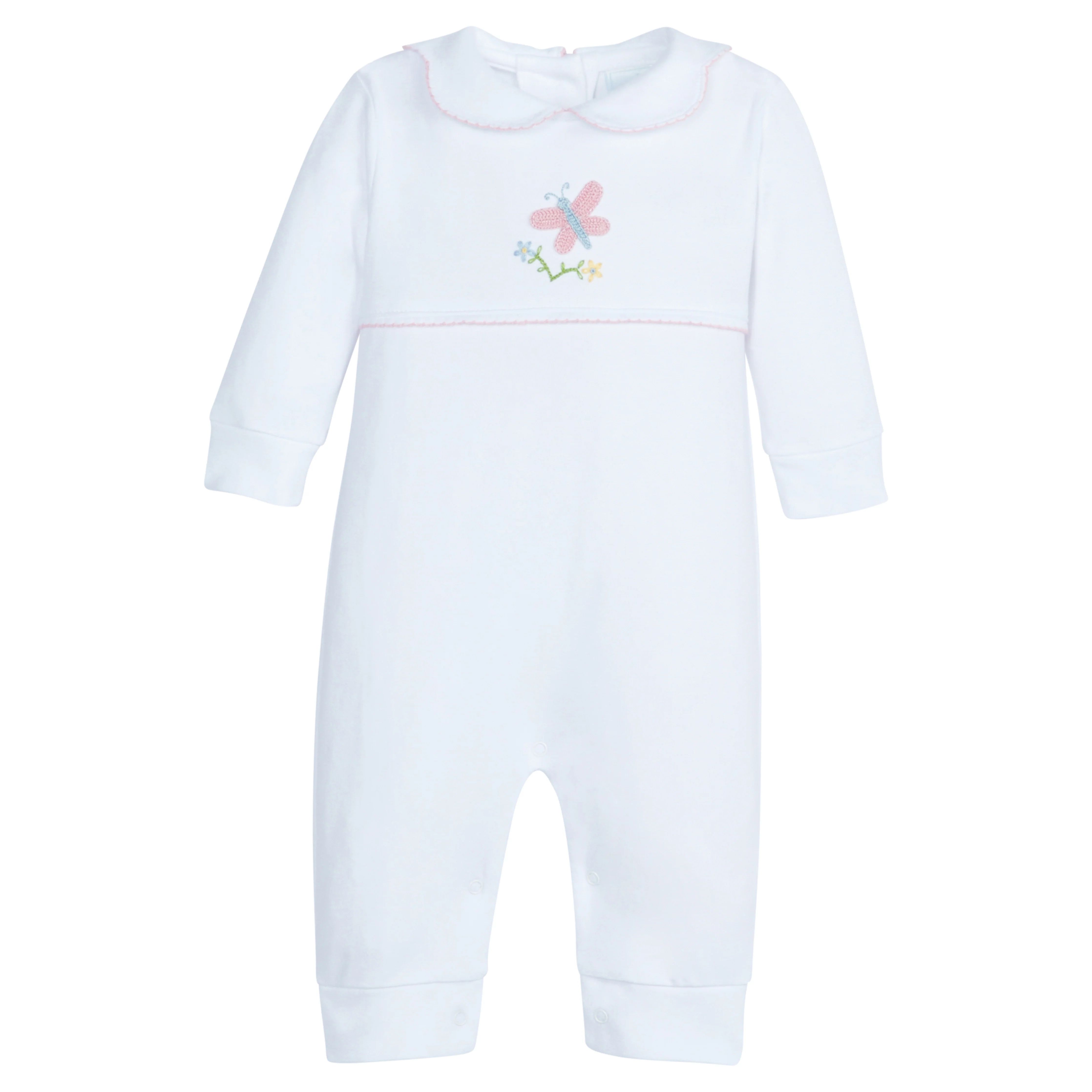 Baby Butterfly Playsuit - Girl's Jumper Outfit | Little English