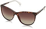 Polaroid Sunglasses Women's PLD4058/S Polarized Cat-Eye Sunglasses, Dark Havana, 57 mm | Amazon (US)