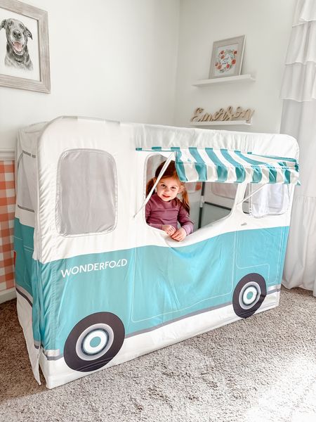 How adorable is this VW Adventure Camper Play Tent from @wonderfold? They make toys now!
#Ad #WFToy #wonderfold / playroom / pretend play / Wonderfold / retro toys / open ended play / 

#LTKkids #LTKfamily #LTKhome
