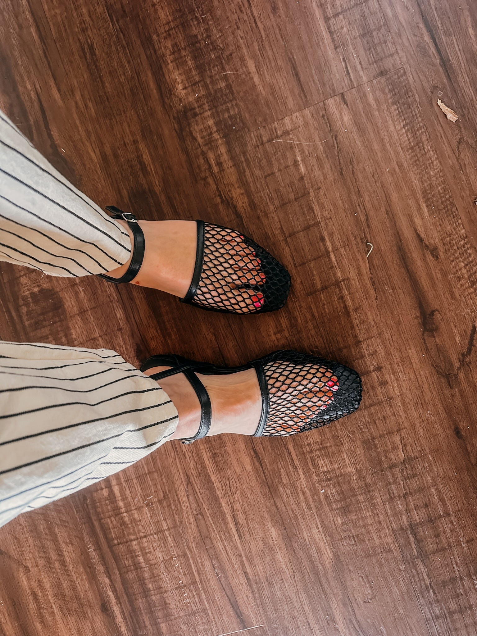 Fishnet flats are the cutest spring / summer trend. 

#LTKShoeCrush #LTKStyleTip #LTKFindsUnder50