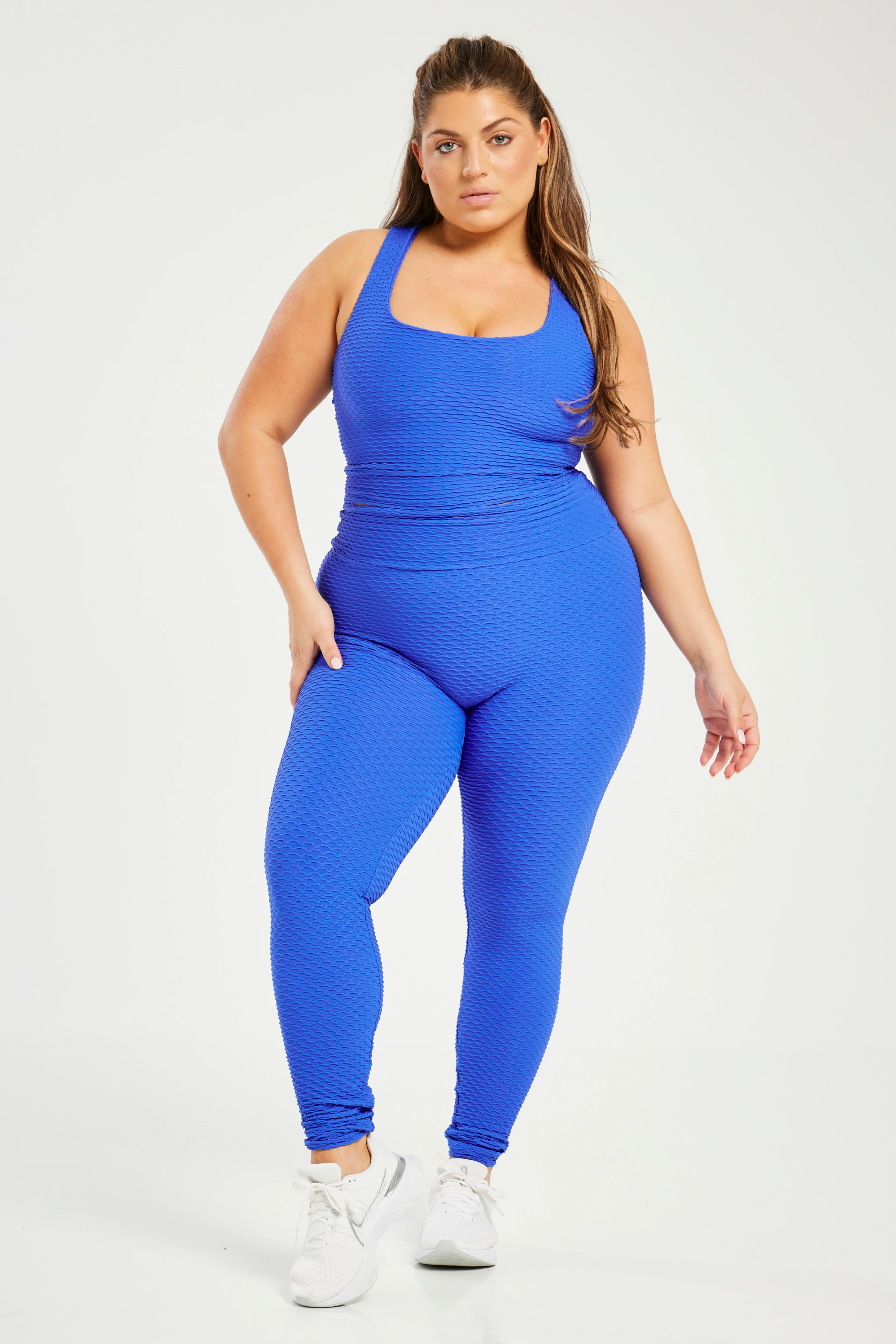 Croco Skin Seamless Leggings Ocean | Booty by Brabants