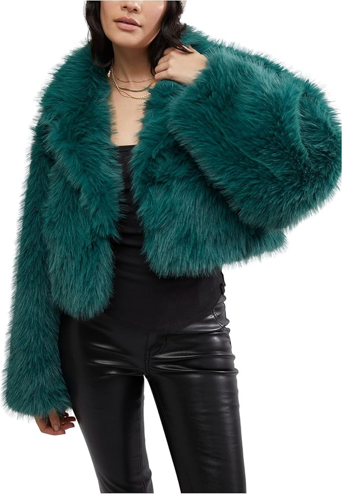 Free People Women's Paris Cropped Fur | Amazon (US)