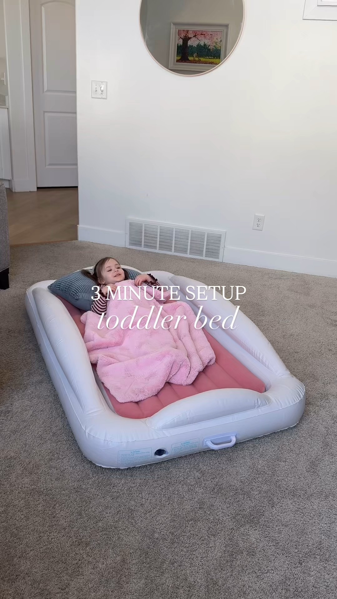 We love this inflatable travel toddler bed! 💕

#LTKHome #LTKmomlife #LTKKids