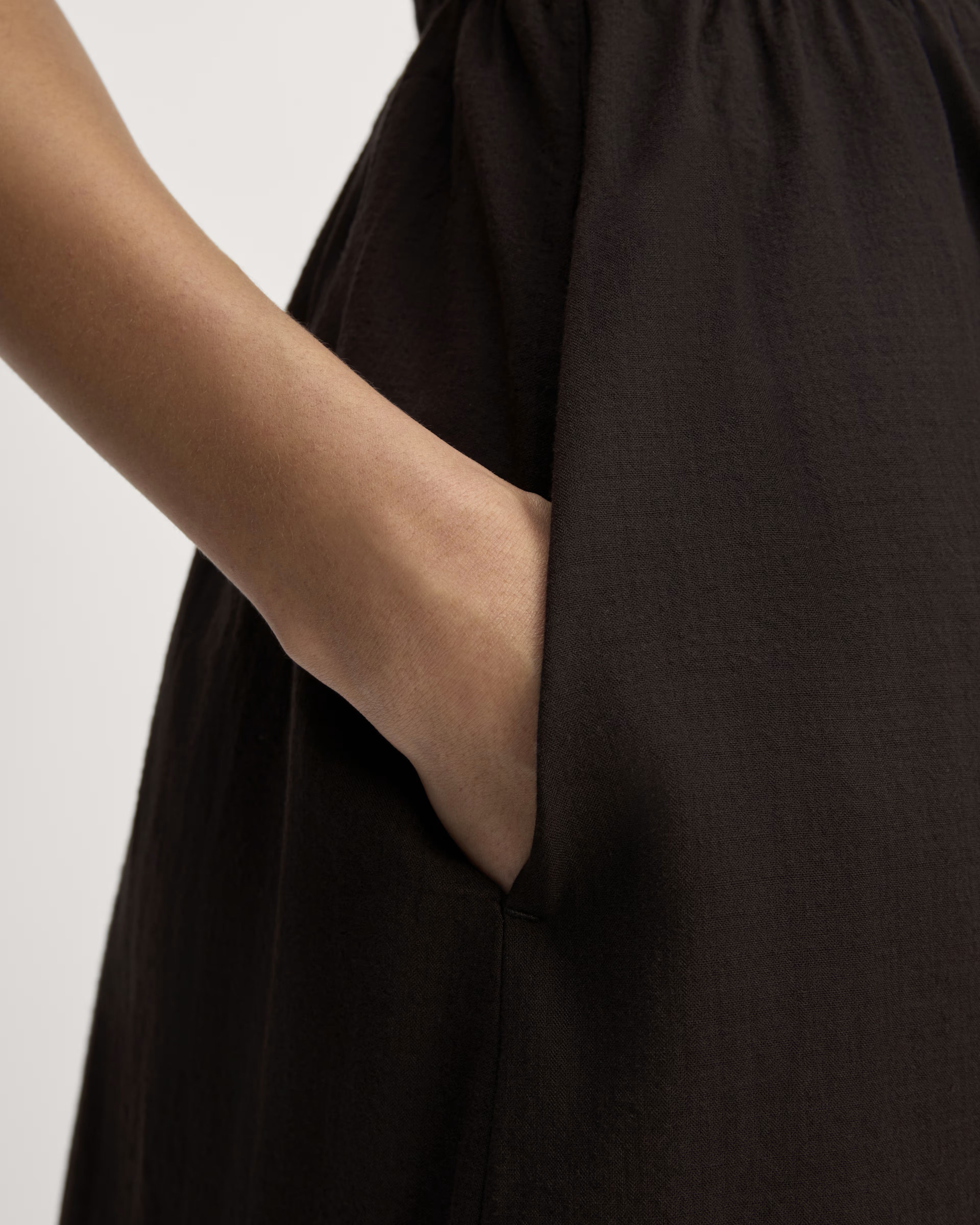 The Gauze Off-the-Shoulder Dress | Everlane