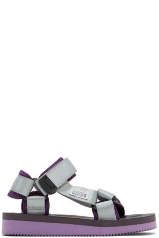 Purple DEPA-V2 Sandals | SSENSE