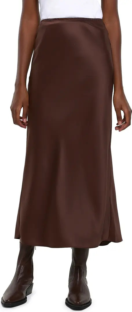 Bias Cut Satin Skirt | Nordstrom