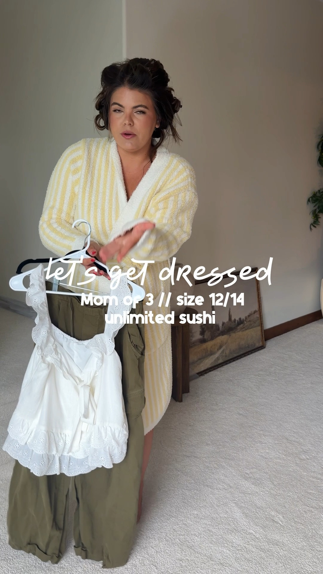 Can you get the meat sweats from unlimited sushi?? The pants that broke my dms 😮‍💨 I promise these are the right ones 👌🏼 
Have the best night! 

Amazon date night outfits summer outfit 2026, teacher outfit, midsize, size 12, size 14, mom style, curvy outfit 
#size12 #size14 #outfit #datenight