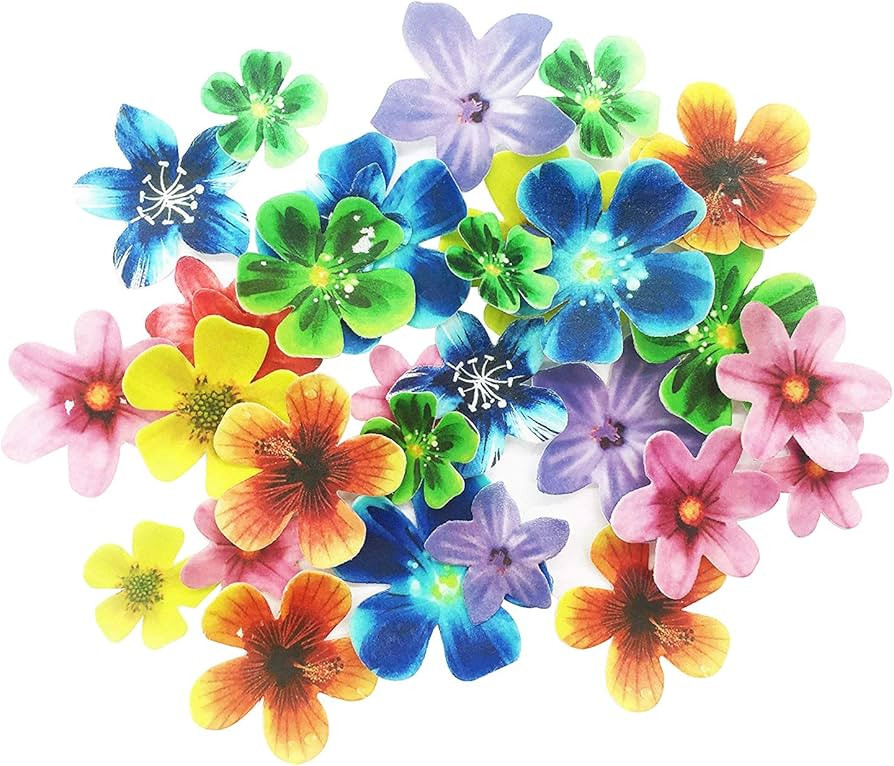 Set of 30 Edible Cupcake Toppers Christmas Cake Topper Wedding Cake Birthday Party Food Decoratio... | Amazon (US)