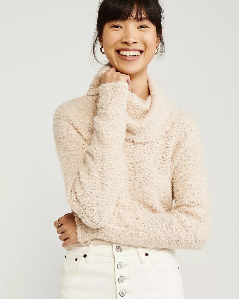 Cowl Neck Sweater | Abercrombie & Fitch US & UK