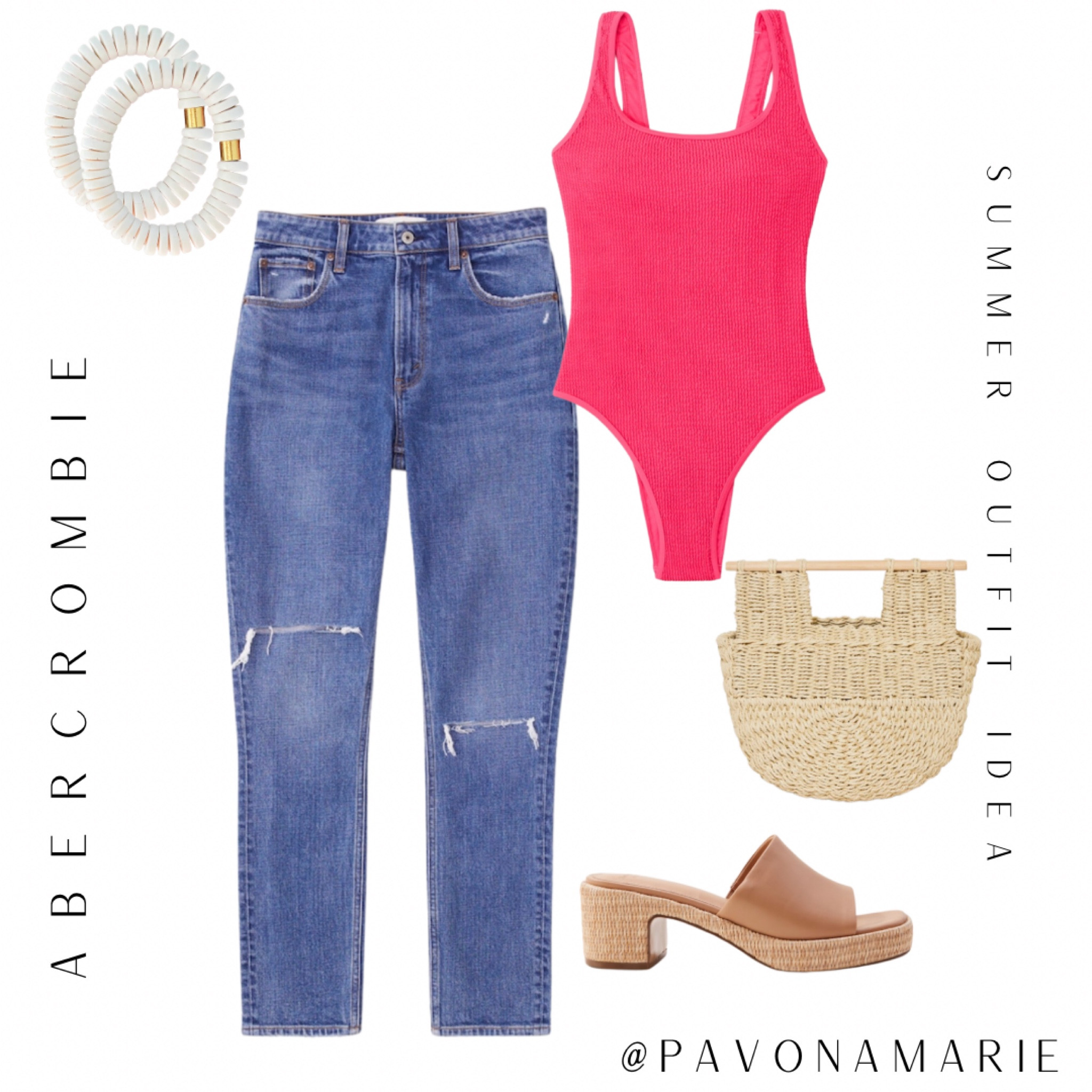 Summer outfit. Abercrombie new arrivals. Abercrombie jeans. Summer fashion. Casual look. Casual outfit  

#LTKFind #LTKSeasonal #LTKU