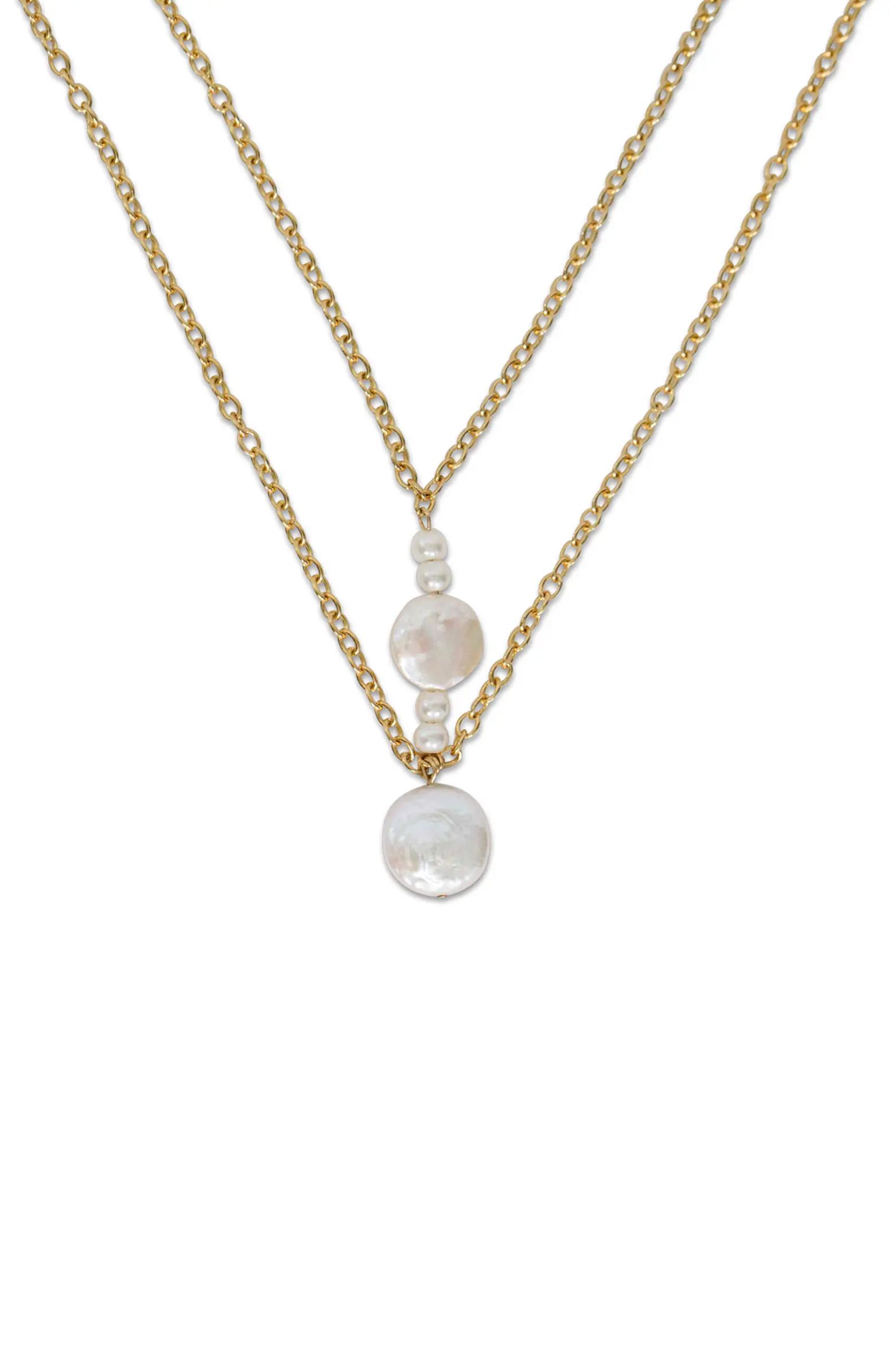Montserrat The Cadaques Tiered Freshwater Pearl Necklace | Nordstrom | Nordstrom