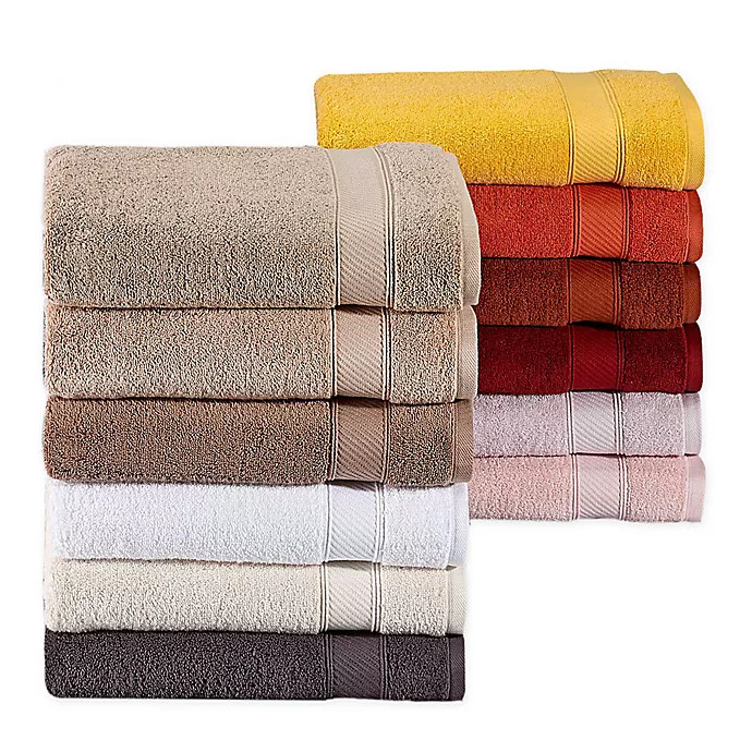 Wamsutta® Hygro® Duet Bath Towel Collection | Bed Bath & Beyond | Bed Bath & Beyond