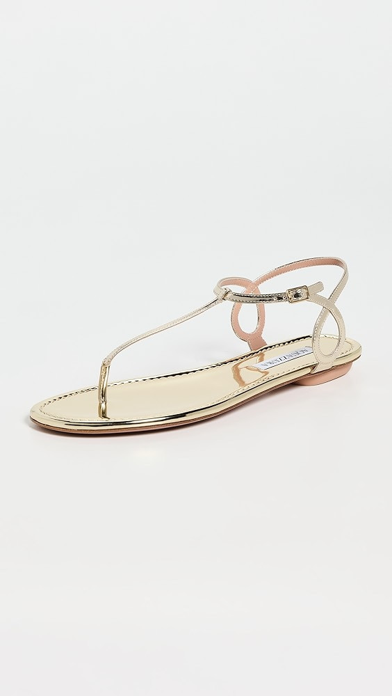 Aquazzura Almost Bare Sandal Flats | Shopbop | Shopbop