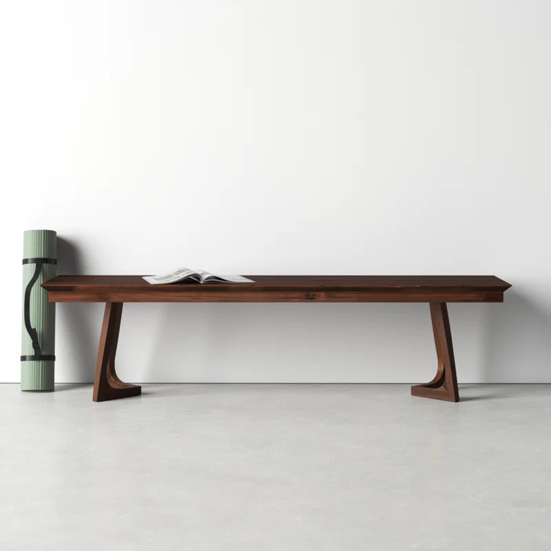 Fischer 67" Solid Wood Dining Bench | Wayfair North America