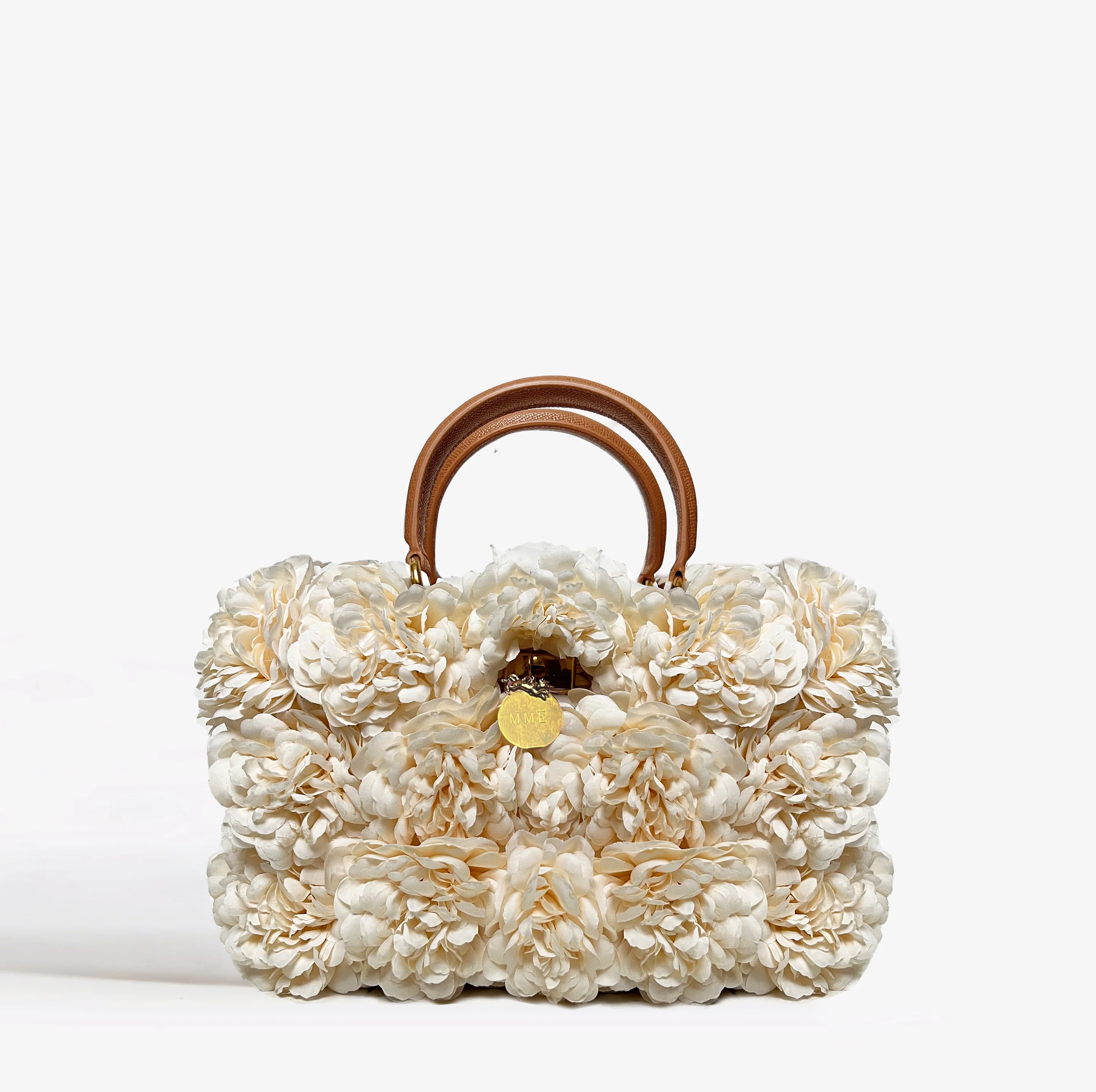 MME. PEONY BOUQUET Tote - CREAM | MME.MINK