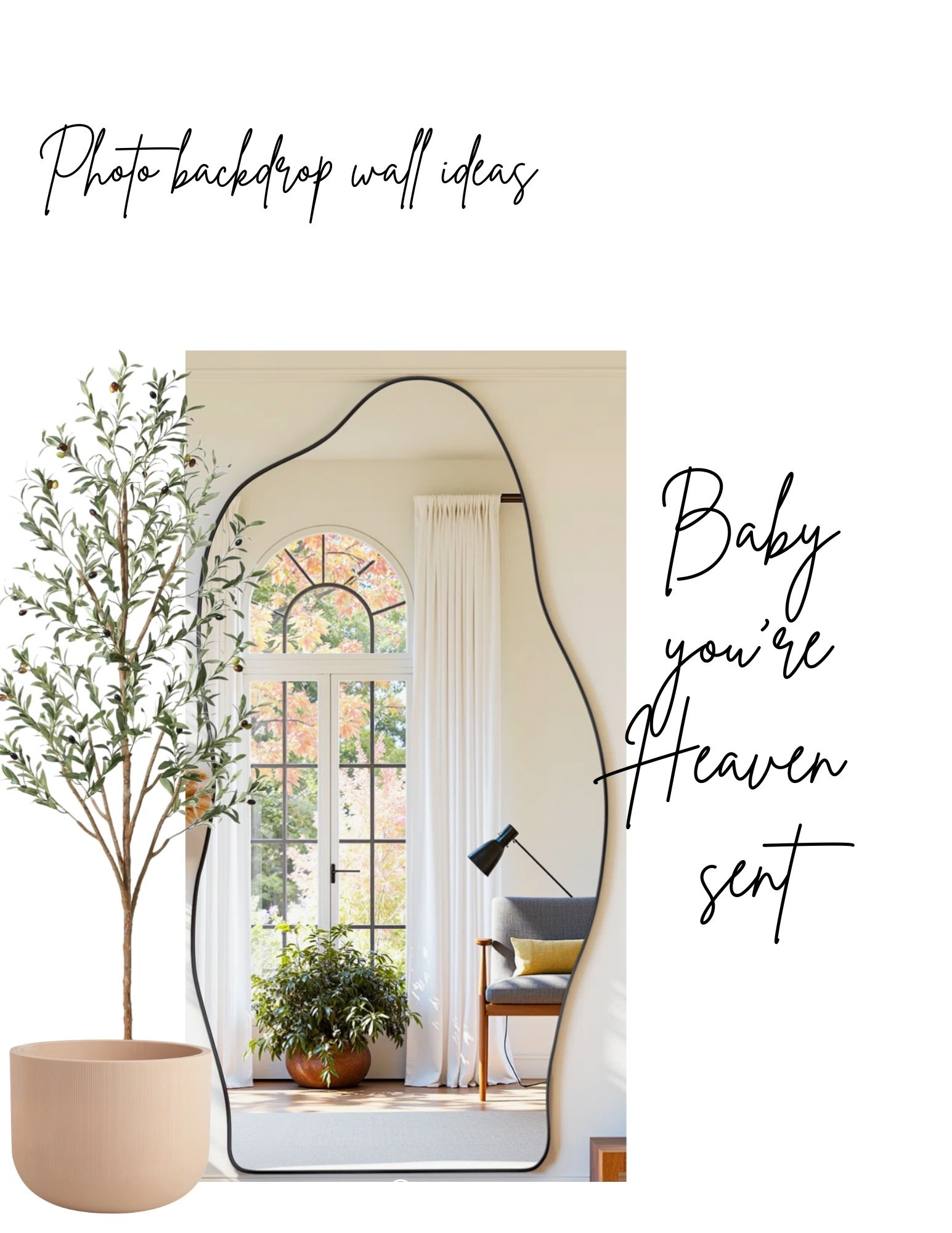 Photo backdrop wall 

#LTKSeasonal #LTKHome #LTKfitnessgoals