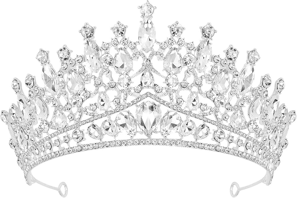 CAVETEE Birthday Crowns for Girls, Tiaras and Crowns for Women and Girls Princess Crown and Tiara... | Amazon (US)