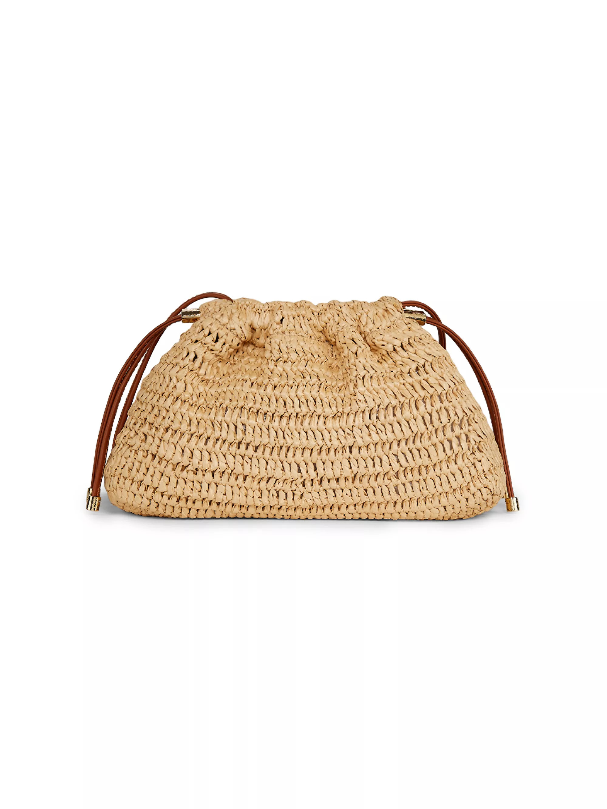 Lali Raffia Mini Pouch | Saks Fifth Avenue