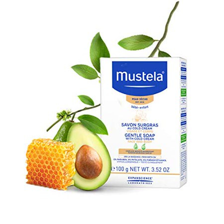 Mustela Gentle Soap with Cold Cream 3.52 Fl Oz | Walmart (US)