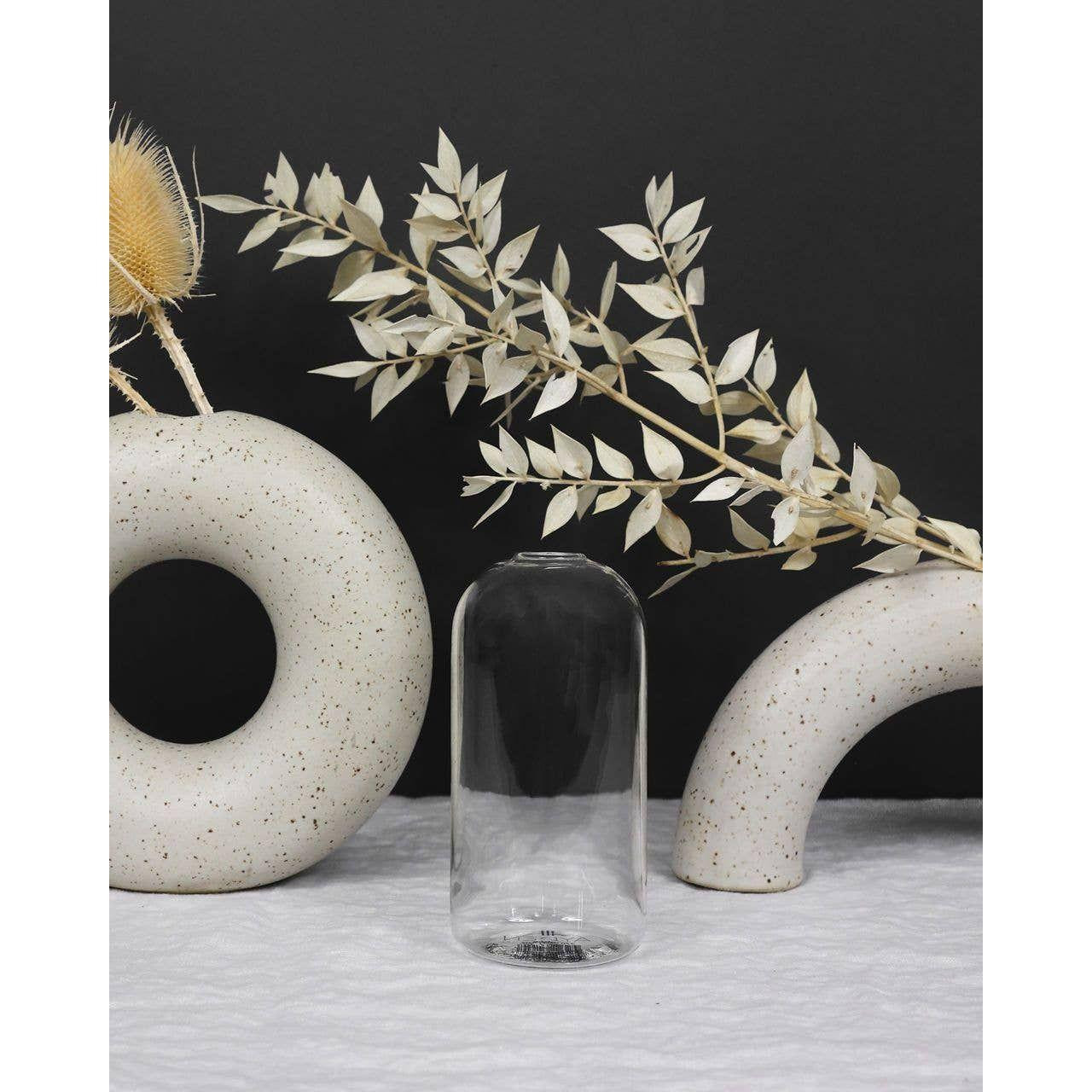 Wylie Clear Vase Candle Holder | Outrageous Interiors + Design