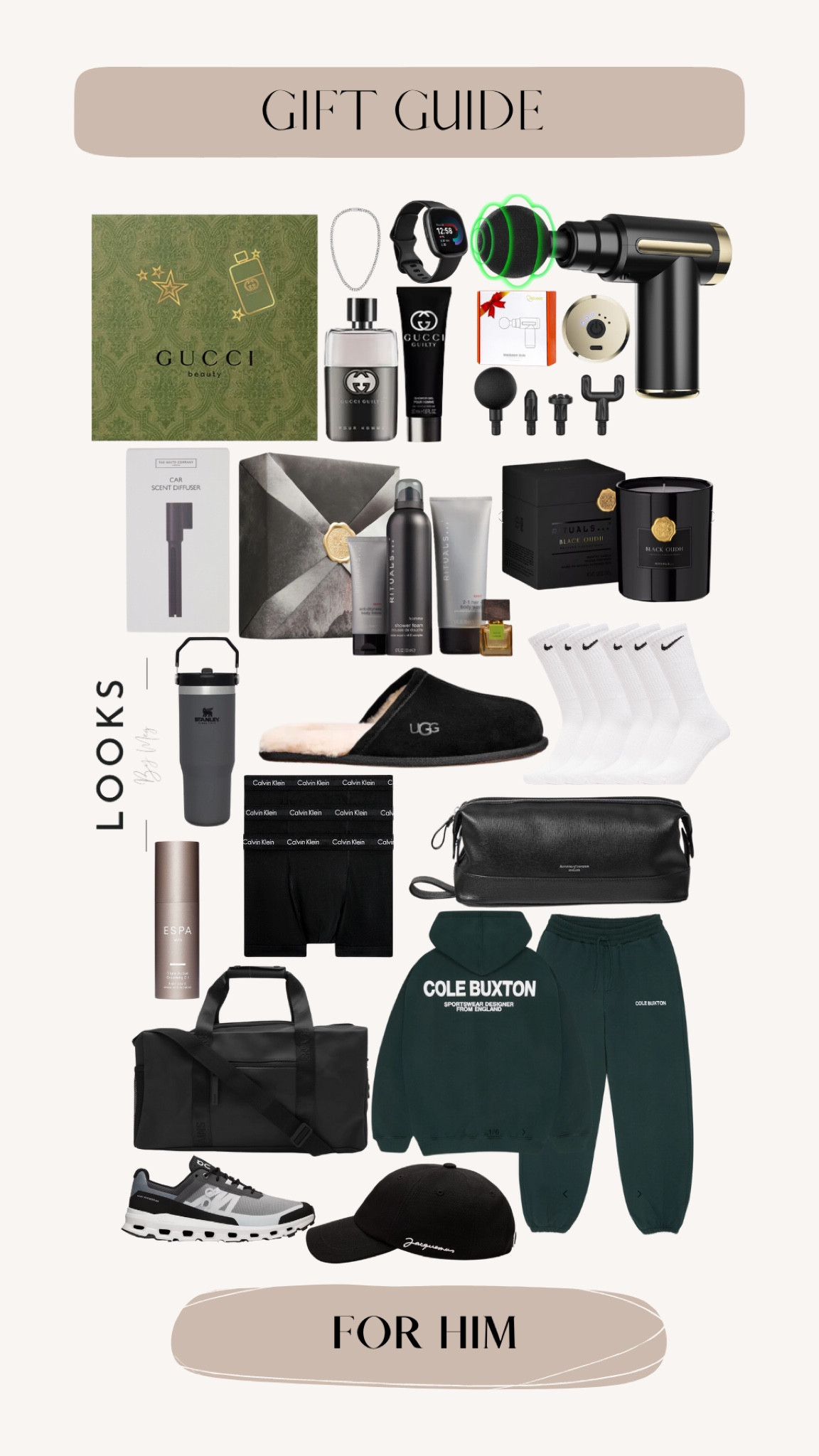 Christmas Gift Guide for Him

Boyfriend, brother, dad, husband or friend the gift guide that covers all!

Presents, gifts, Christmas, inspo

#LTKGiftGuide #LTKHoliday #LTKmens