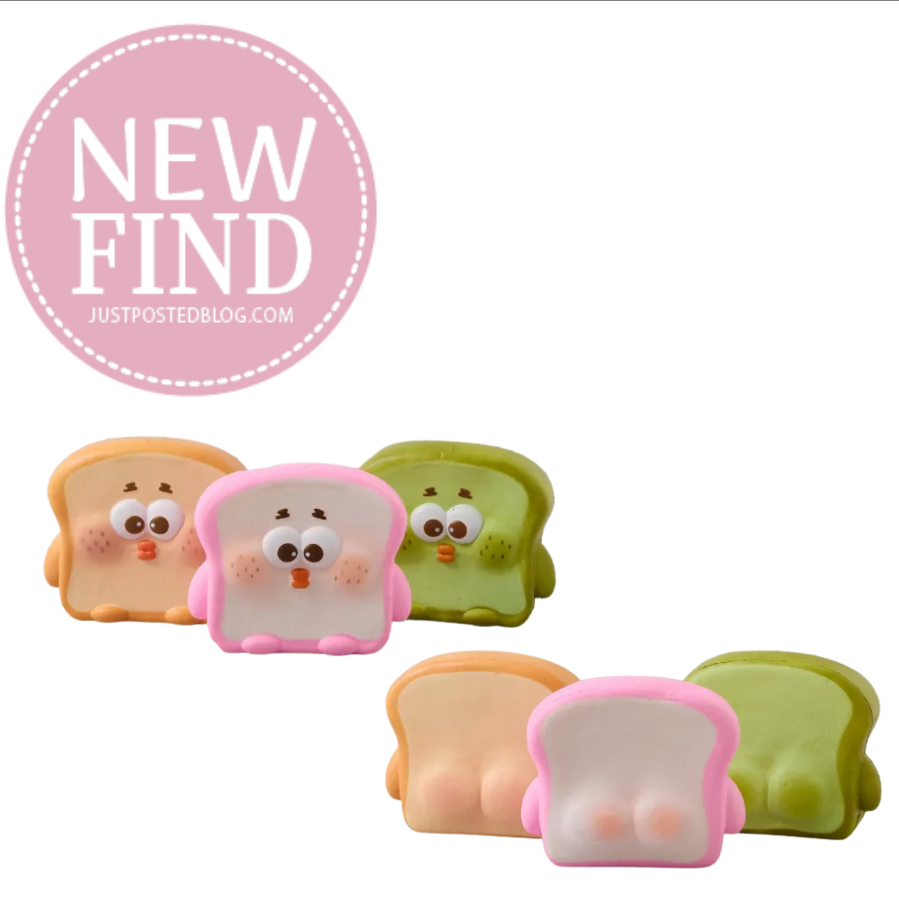 These are SO funny!!! These are slow rising squishes! 

 