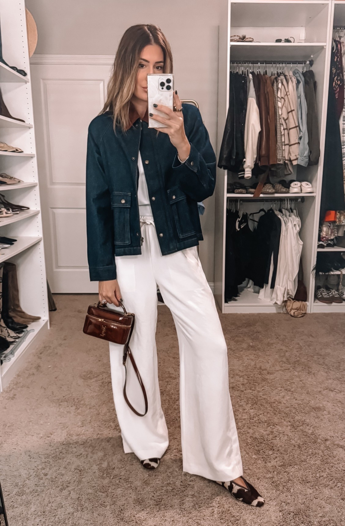 Medium in jacket and pants (preferred the medium to the small in these so they would be more drapey) 

#LTKxMadewell #LTKStyleTip #LTKShoeCrush