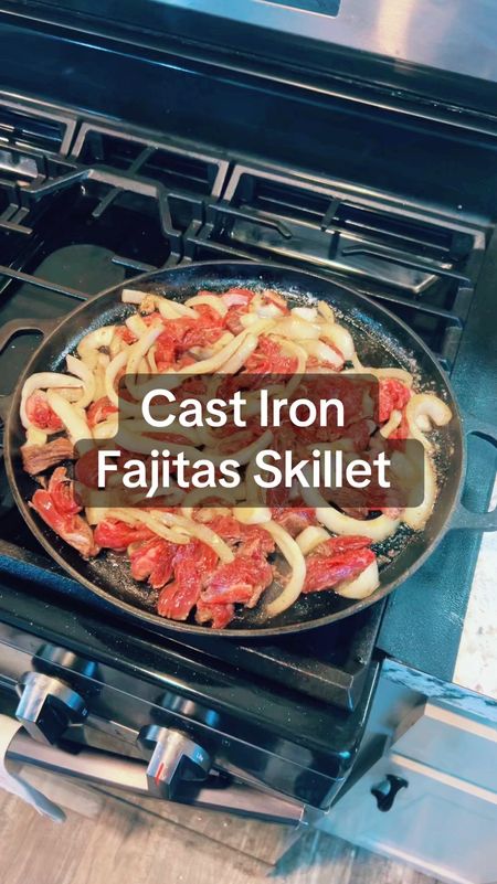 Does your family love Fajita Night? Mine does so much that I make it at least 3 times a month. But, it is not the same without cooking it on a Cast Iron Fajitas Skillet. Just heat that bad boy up, add in a few tablespoons of butter and your favorite seasoning and your all set. Will give the meat a perfect char each time.
Grab Yours Here: https://amzn.to/4e5Le4S

#fajitas #CastIronCooking #castironskillet #amazonkitchenfinds #amazonfind #founditonamazon #amazonfind #dinnertonight 

#LTKSaleAlert #LTKHome #LTKVideo