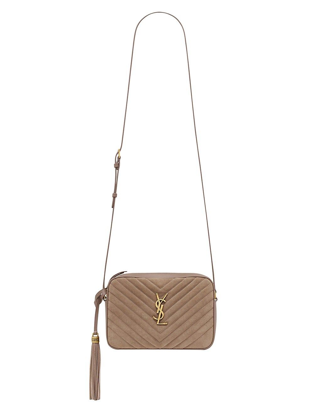 Lou Camera Bag in Quilted Suede | Saks Fifth Avenue