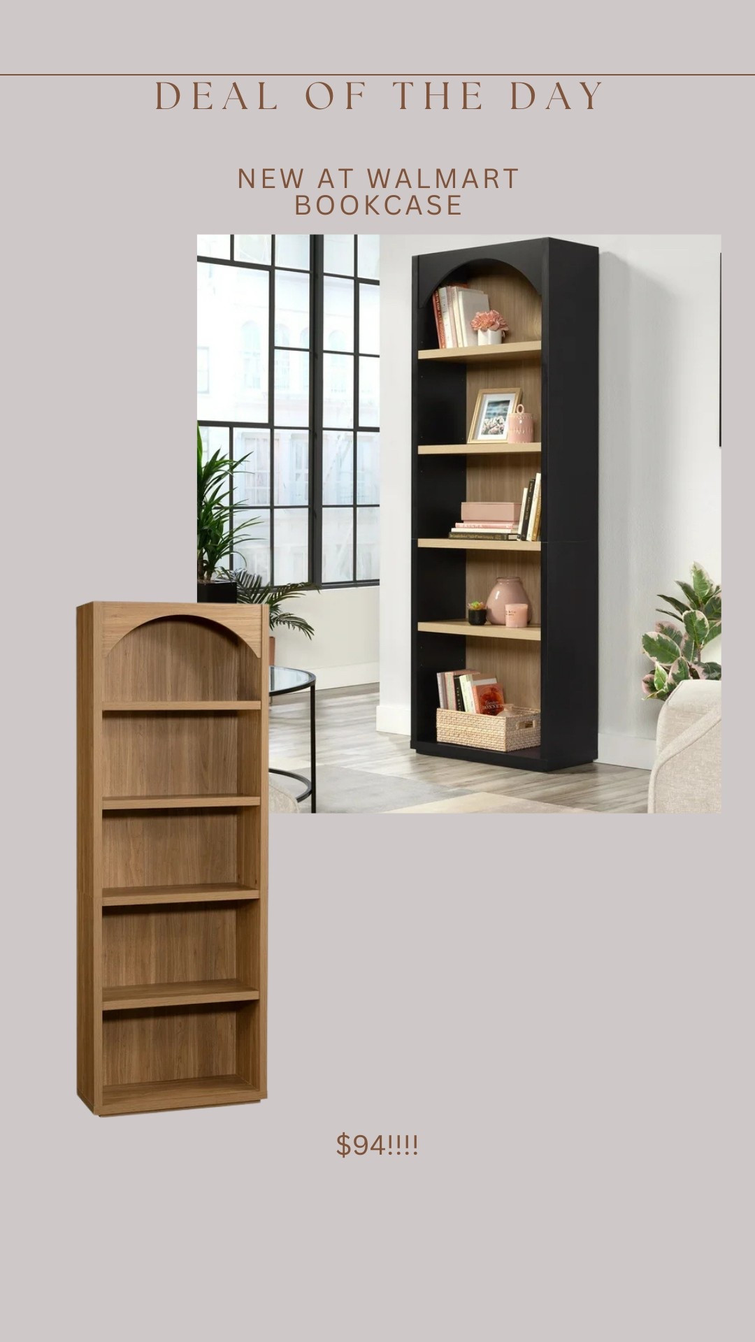 BRAND NEW WALMART BOOKCASE!!!!! This will be a new viral item/sellout risk!! Under $100 😱😱😱😍😍😍

#LTKFindsUnder100 #LTKSaleAlert #LTKHome