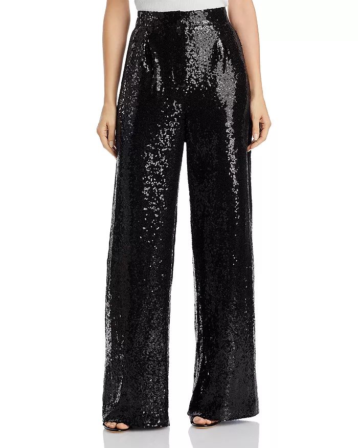 WAYF Encore Wide Leg Sequin Pants Women - Bloomingdale's | Bloomingdale's (US)