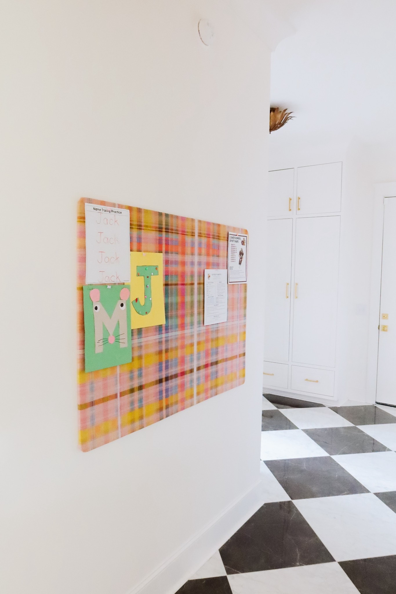 DIY bulletin board | fabric pin board 

#LTKFamily #LTKFindsUnder100 #LTKHome