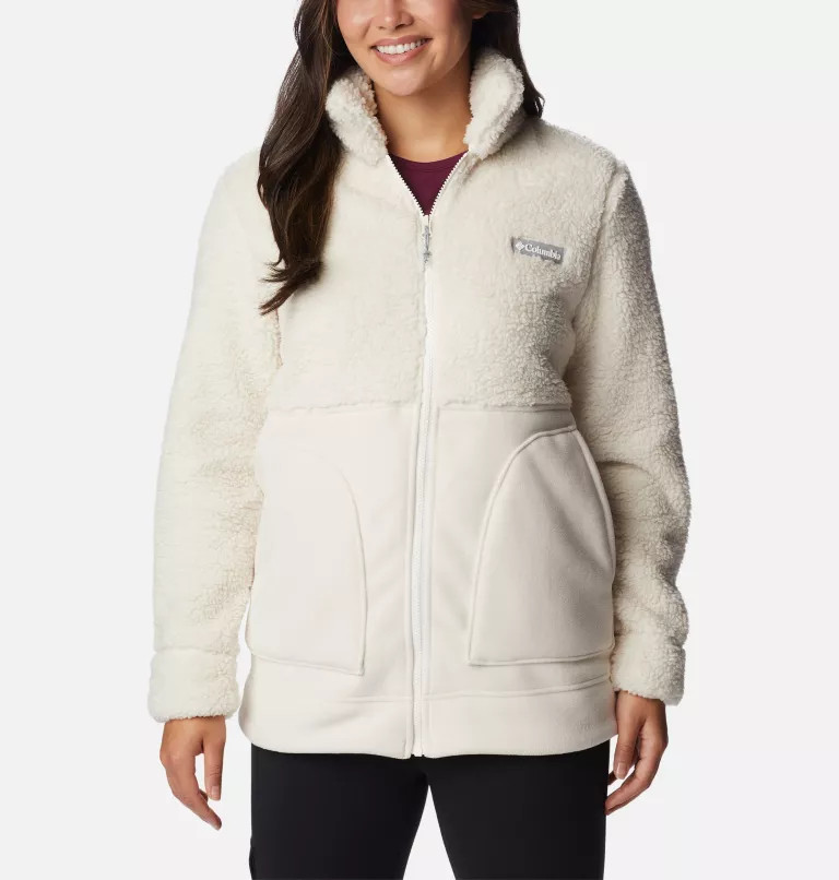 Women's Winter Pass™ Sherpa Long Full Zip Fleece Jacket | Columbia Sportswear