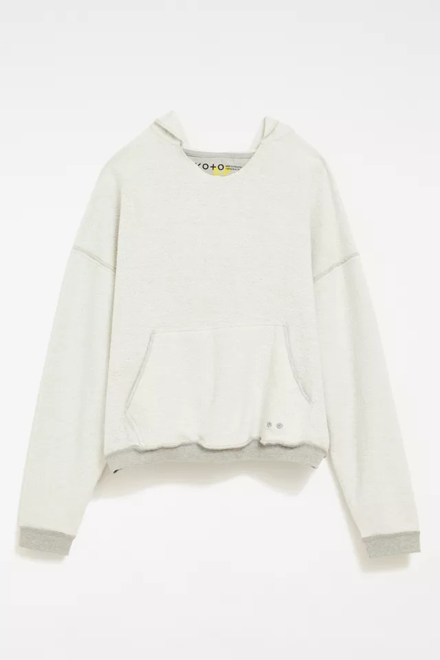 KOTO 04.036 Notched Fleece Hoodie Sweatshirt | Urban Outfitters (US and RoW)