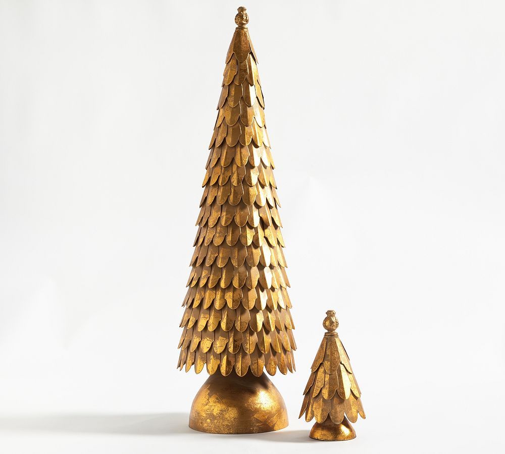 Handcrafted Antique Metal Decorative Trees | Pottery Barn (US)