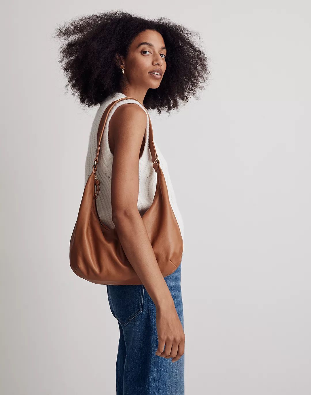 The Piazza Slouch Shoulder Bag | Madewell