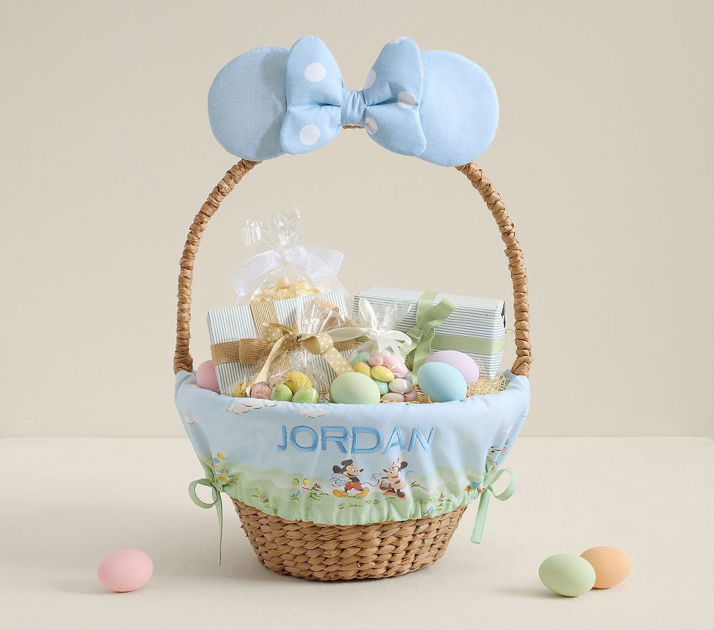 Disney Mickey Mouse, Minnie Mouse and Friends Easter Basket Liner & Ears | Pottery Barn Kids