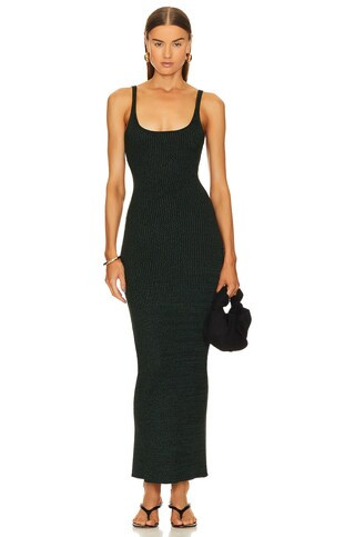 House of Harlow 1960 x REVOLVE Reino Spacedye Dress in Green Black Marl from Revolve.com | Revolve Clothing (Global)