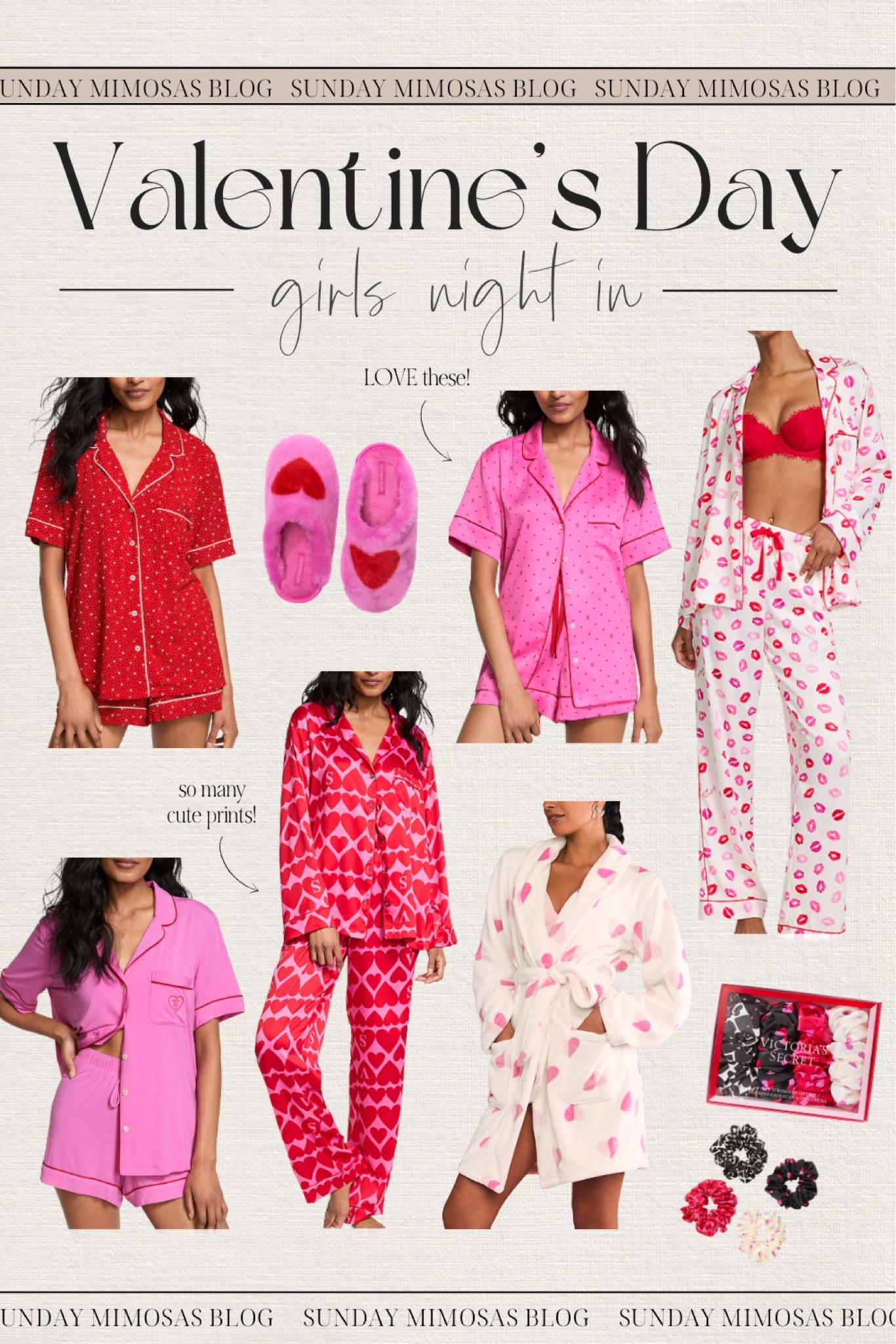 Valentine’s Day pajamas and lounge from Victoria’s Secret! 💕❤️

Victoria’s Secret pajamas are THE best! They always come out with the cutest styles. I like to size up one to a small for a more comfortable fit. 

The pink satin pajama shorts set is my fave! Linking all the heart pajamas, slippers and Valentine’s Day outfits below!

#LTKFindsUnder100 #LTKStyleTip #LTKSeasonal