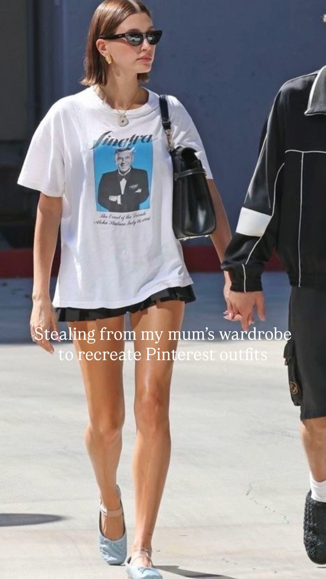 Recreating Hailey Bieber’s lace shorts + graphic tee look 🖤perfect evening outfit for the heatwave 

oversized graphic tee, white graphic t-shirt, vintage band tee, black micro shorts, black shoulder bag, black cat-eye sunglasses, gold statement earrings, pendant necklace, mary jane flats, powder blue flats, street style, casual chic, off-duty outfit, summer casual look, minimalist accessories, oversized tee outfit, graphic tee styling, effortless everyday outfi

#LTKsummer #LTKdatenight #LTKeurope