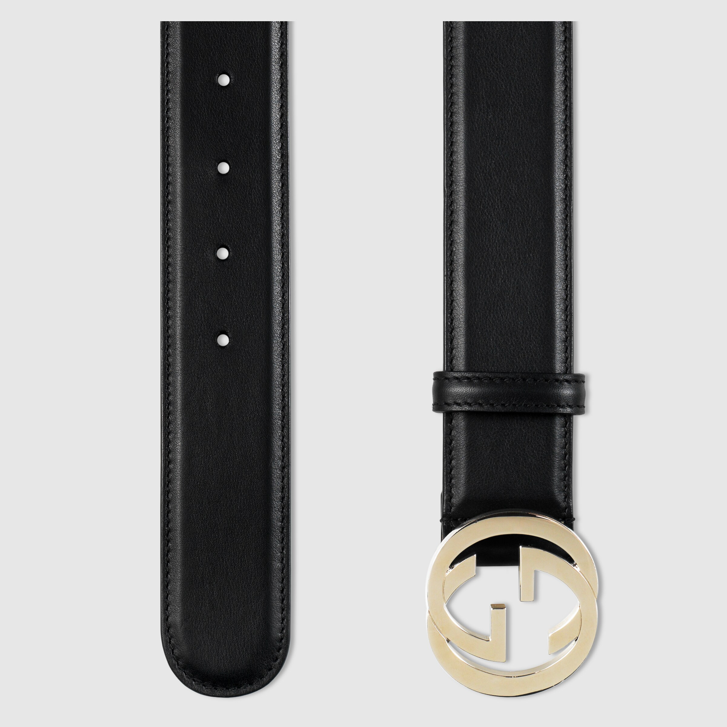 Gucci Belt with Interlocking G buckle | Gucci (US)