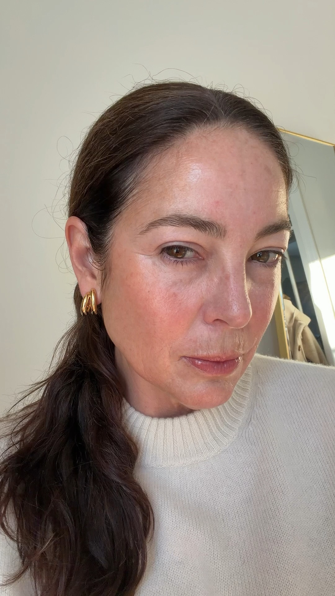 The perfect earring for every day. I love a hoop but this is even better with 2!

#LTKOver40 #LTKgrwm #LTKMidsize