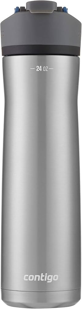Contigo Cortland Chill 2.0 Stainless Steel Vacuum-Insulated Water Bottle with Spill-Proof Lid, Ke... | Amazon (US)