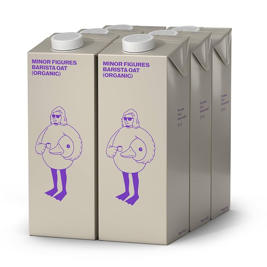 MINOR FIGURES BARISTA OAT ORGANIC (1 litre, pack of 6) | Amazon (UK)
