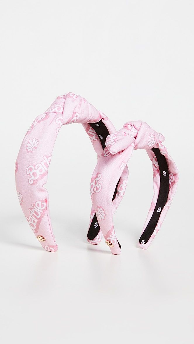 Barbie Printed Knotted Headband Set | Shopbop
